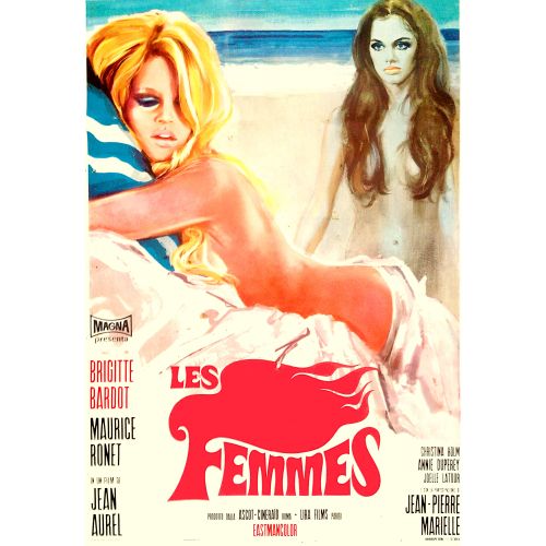 Les Femmes Brigitte Bardot Movie Poster