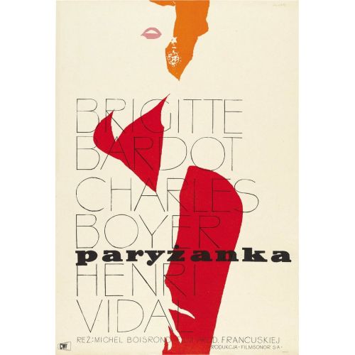 Parisli Kız Brigitte Bardot Film Posteri 2 Parisli Kız Brigitte Bardot Film Posteri 2