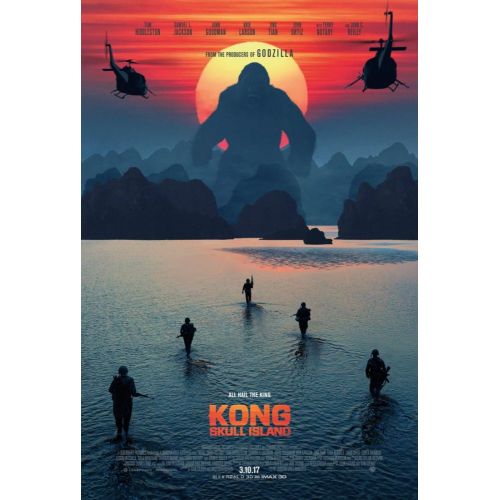 Kong Kafatası Adası Film Posteri 4 Kong Kafatası Adası Film Posteri 4