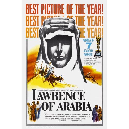 Lawrence Of Arabia Movie Poster 4 Lawrence of Arabia is an iconic film directed by David Lean and featuring stars like Peter