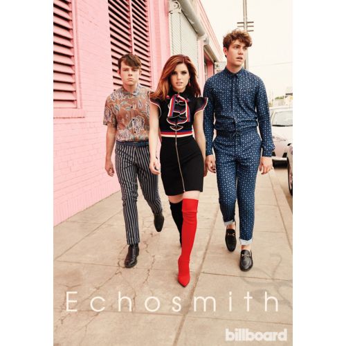 Echosmith Poster The Echosmith poster features a vibrant and eye-catching design that showcases the band. With options for canvas