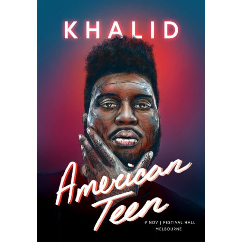 Khalid Poster 2 Poster Khalid Poster 2 Poster features a high-quality image of singer Khalid, available for purchase as canvas