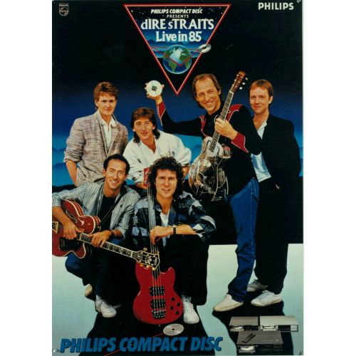 Dire Straits Poster Music Dire Straits Poster The Dire Straits poster features a vintage design with the bands name and logo. The poster is available as a