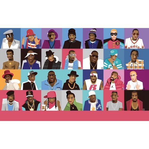 Greatest Rappers Of All Time Poster