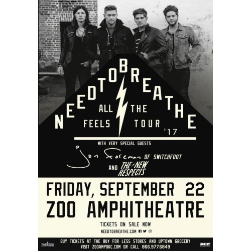 Needtobreathe Posteri Needtobreathe Poster, popüler grubun benzersiz tarzını ve enerjisini sergileyen çarpıcı bir tasarıma