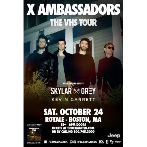 X Ambassadors Poster X Ambassadors Poster