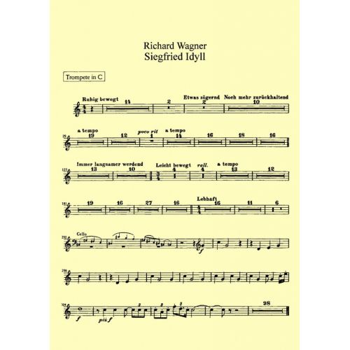 Richard Wagner Siegfried İdyll Beste Posteri Richard Wagner Siegfried İdyll Beste Posteri