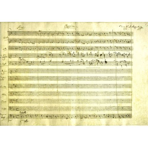Mozart Notaları Posteri Mozart Notaları Posteri