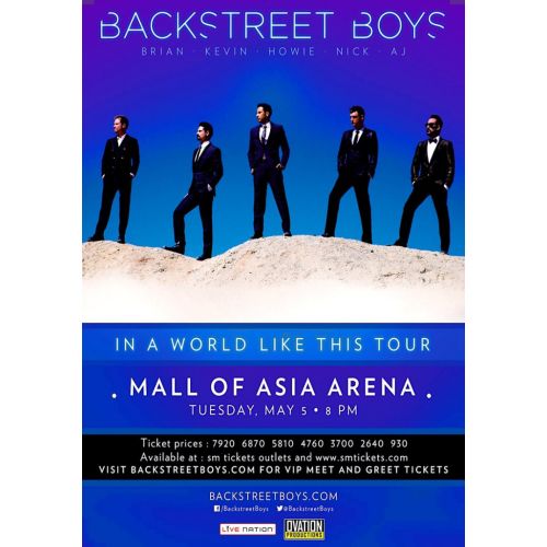 Backstreet Boys Poster Backstreet Boys Poster