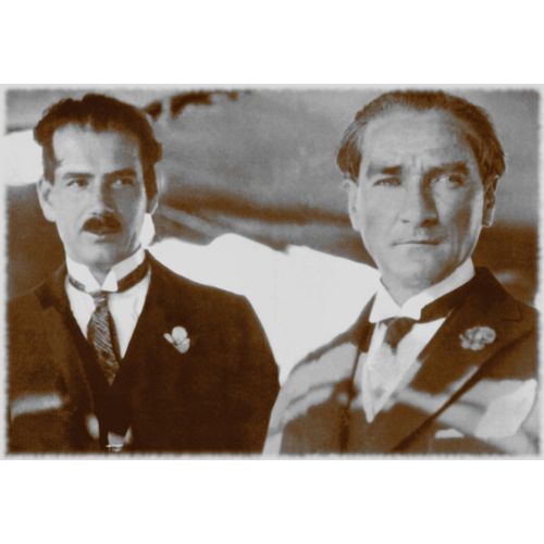 Mustafa Kemal Atatürk, Ruşen Eşref'le Mustafa Kemal Atatürk, Ruşen Eşref'le