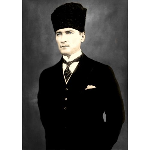 Mustafa Kemal Ataturk, Portrait 21 Mustafa Kemal Atatürk, Portrait 21 named this photograph successfully reflects the