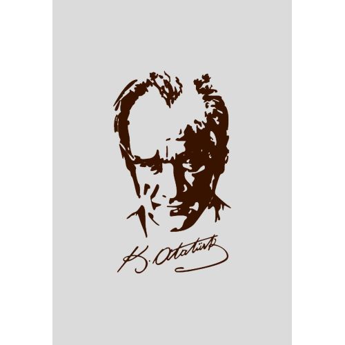 Mustafa Kemal Atatürk, Silüeti 6 Mustafa Kemal Atatürk, Silüeti 6