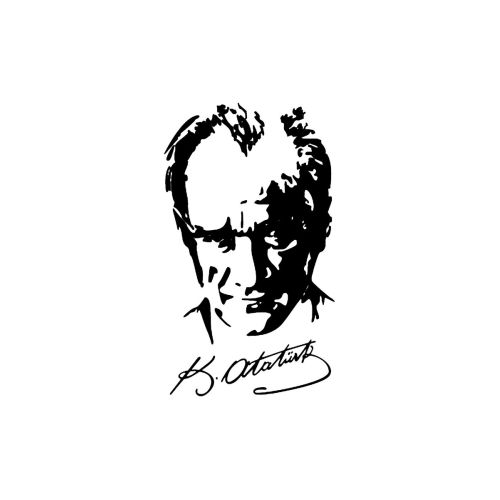 Mustafa Kemal Atatürk, Silüeti 9 Mustafa Kemal Atatürk, Silüeti 9