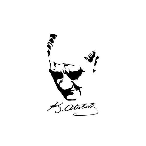 Mustafa Kemal Atatürk, Silüeti 3 Mustafa Kemal Atatürk, Silüeti 3