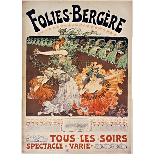Folies Bergere, Tous Les Soirs Posteri