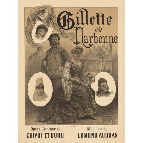 Gillette De Narbonne Opera Posteri