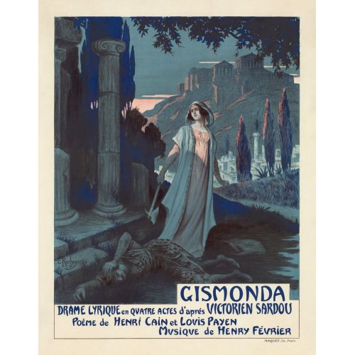 Gismonda Tiyatro Posteri