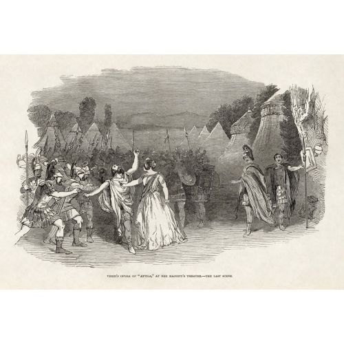 Giuseppe Verdi's Attila Opera Posteri