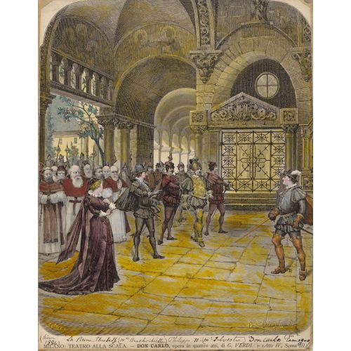 Giuseppe Verdi's Don Carlo At La Scala Opera Posteri