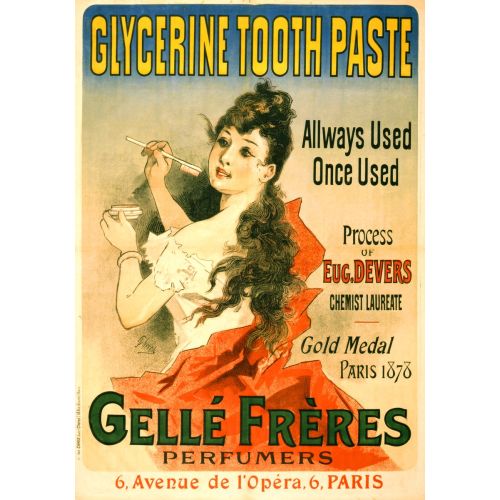 Glycerine Toothpaste Opera Posteri