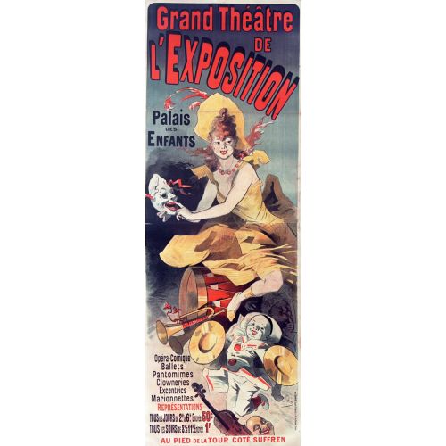Grand Theatre De L'exposition Palais Des Enfants Opera Posteri