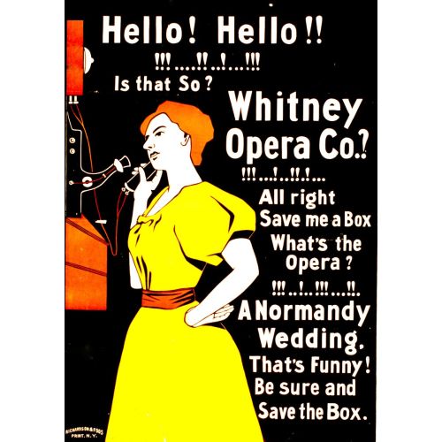 Hello, Hello Opera Posteri