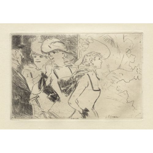 Jean Louis Forain, The Folies Bergere Posteri