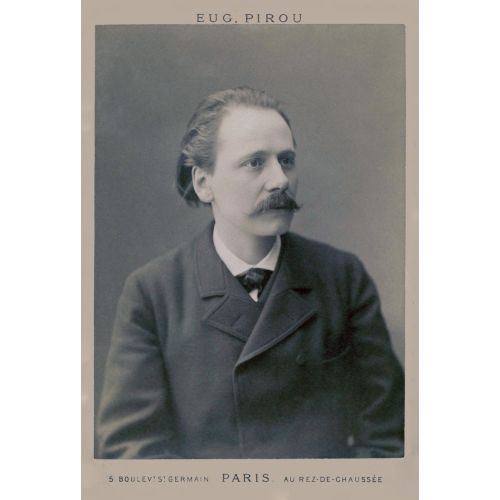 Jules Massenet By Eugene Pirou Poster Vintage Jules Massenet By Eugene Pirou Poster The Jules Massenet by Eugene Pirou poster features a striking portrait of the acclaimed