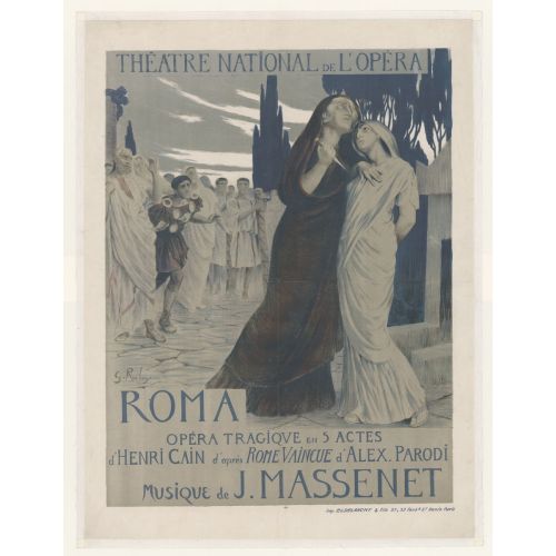 Jules Massenet, Roma Posteri