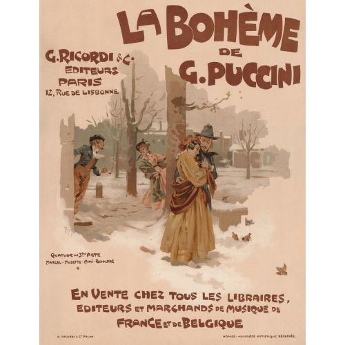 La Boheme 7 Posteri La Boheme 7 Posteri