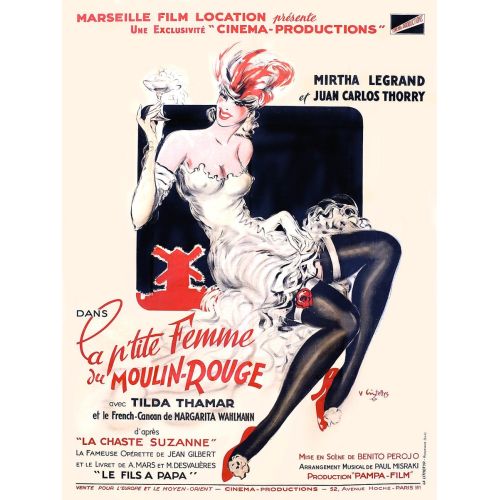 La Casta Susana, Moulin Rouge Posteri