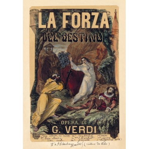 La Forza Del Destino Opera Posteri