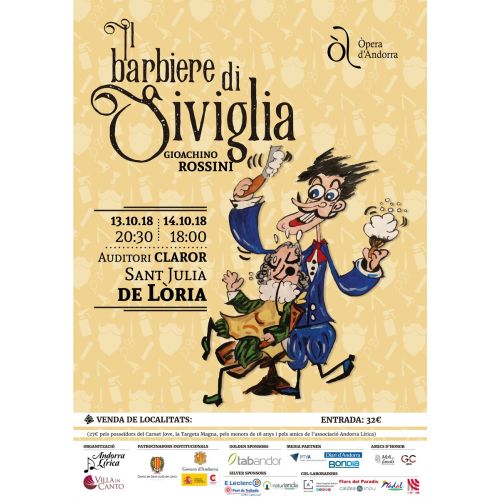 La Locandina Del Barbiere Di Siviglia Opera Posteri