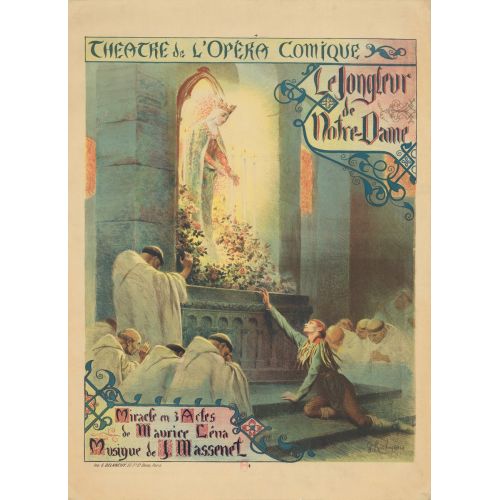 Le Jongleur De Notre Dame Opera Posteri Le Jongleur De Notre Dame Opera Posteri