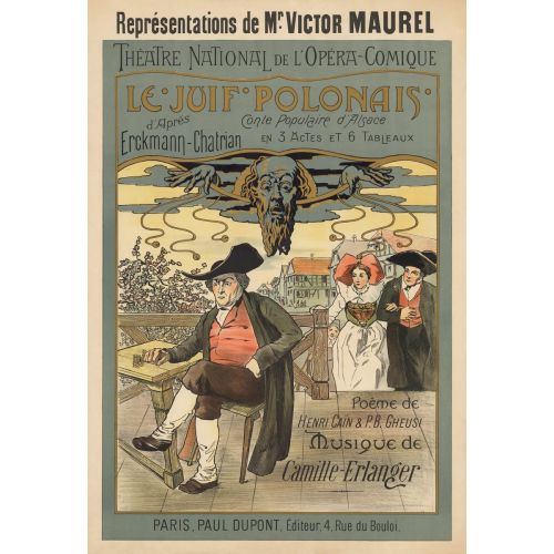 Le Juif Polonais Opera Posteri Le Juif Polonais Opera Posteri
