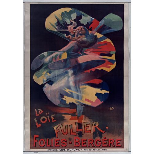 Loie Fuller, Folies Bergere Posteri