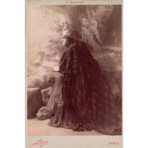 Lucy Arbell As Queen Amahelli İn Massenet's Bacchus Posteri Lucy Arbell As Queen Amahelli İn Massenet's Bacchus Posteri