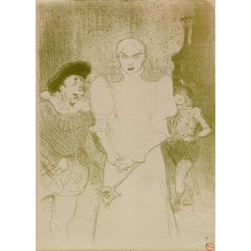 Madame Caron Dans Faust Posteri