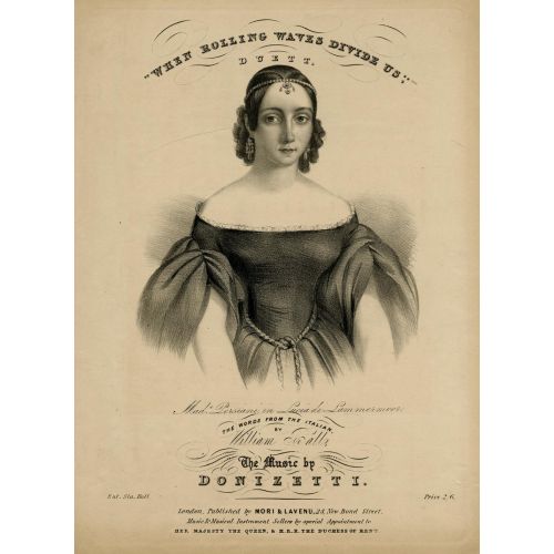 Mad'e Persiani, İn Lucia Di Lammermoor Posteri