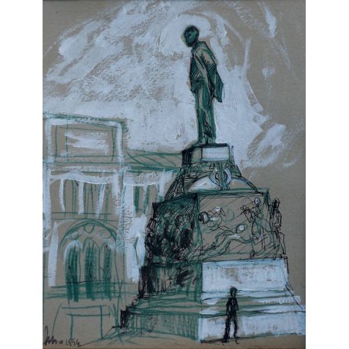 Milan, Giuseppe Verdi Anıtı Posteri Milan, Giuseppe Verdi Anıtı Posteri