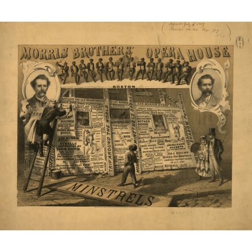 Minstrels Opera Posteri