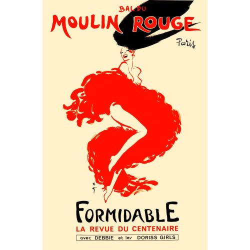 Moulin Rouge Formidable, Party Girl Posteri Moulin Rouge Formidable, Party Girl Posteri