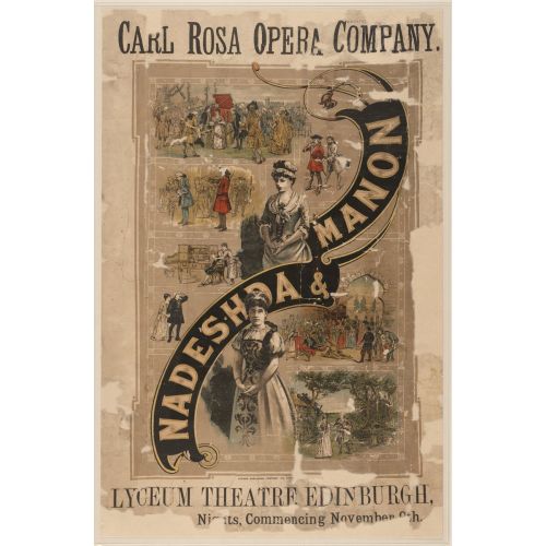 Nadeshda And Manon Opera Posteri Nadeshda And Manon Opera Posteri