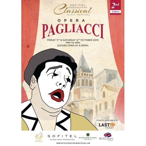 Pagliacci Opera Poster The Pagliacci Opera Poster features a dramatic and captivating design that reflects the tragic theme of