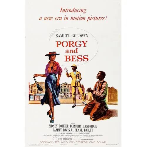 Porgy And Bess Opera Poster The Porgy and Bess Opera Poster features vibrant colors, intricate illustrations, and elegant