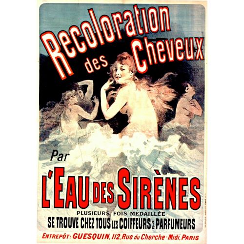 Recoloration Des Cheveux Par L'eau Des Sirenes Posteri