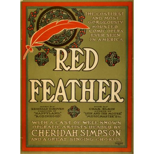 Red Feather Opera Posteri