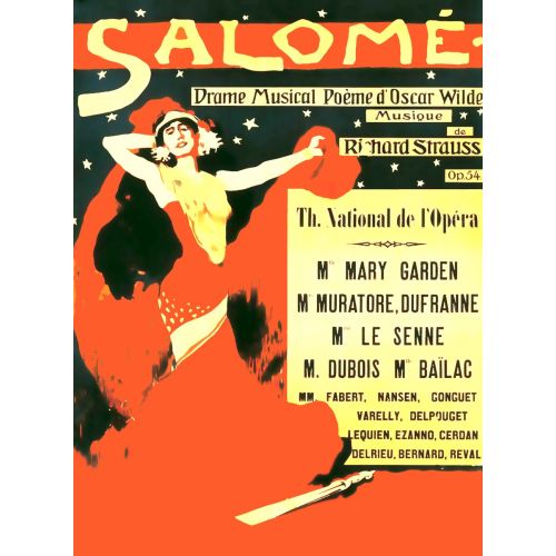 Salome Musical Poster Salome Musical Poster