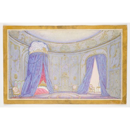 Scenographic Sketch By Thorolf Jansson Poster Scenographic Sketch By Thorolf Jansson Poster