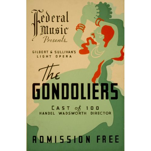 The Gondoliers Posteri